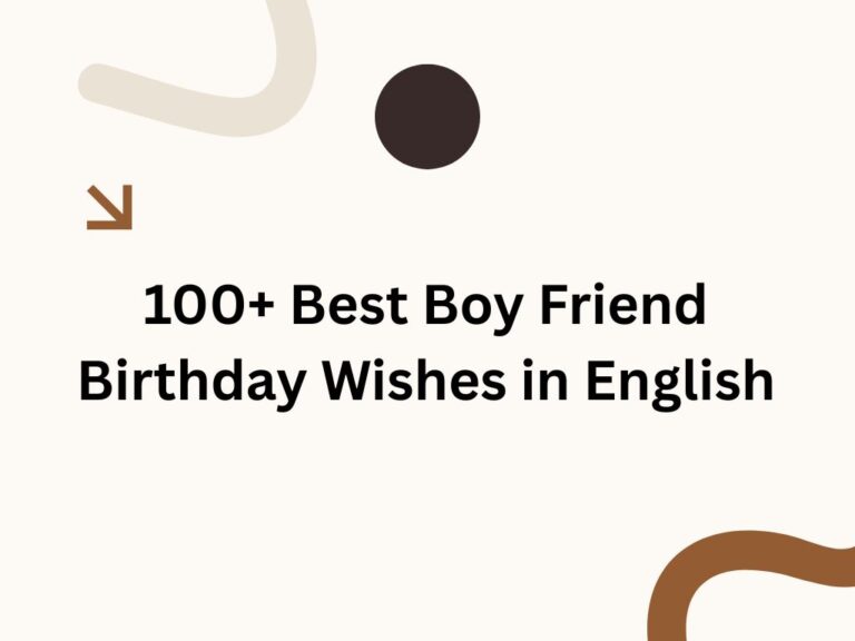 Boy Friend Birthday Wishes in English