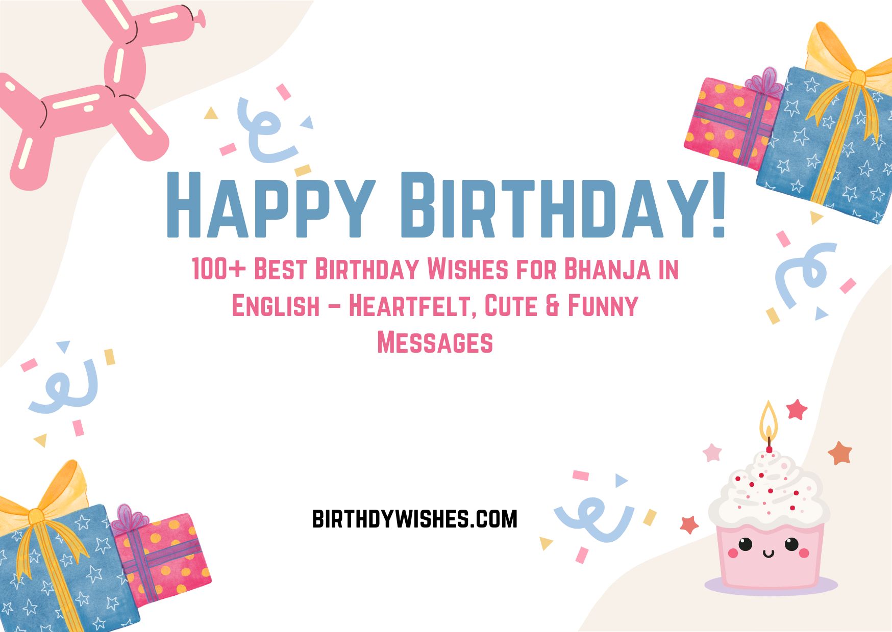 birthday wishes for bhanja in english