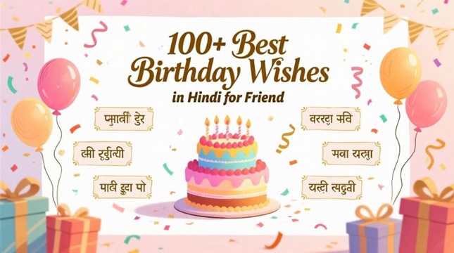 birthday wishes in hindi for friend