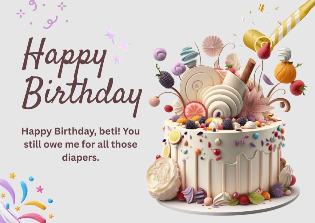 happy birthday beti wishes in english