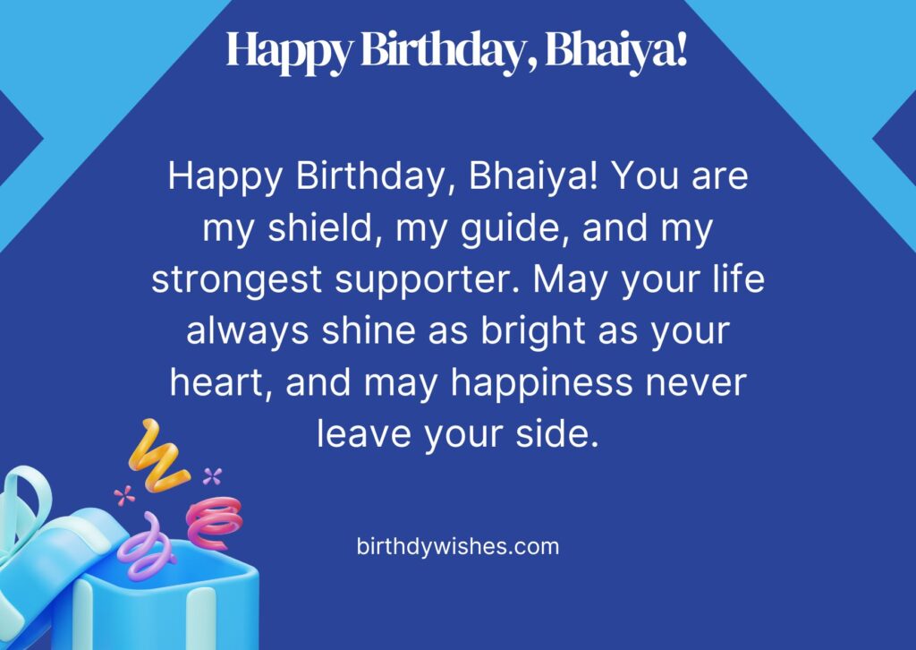 happy birthday bhaiya wishes in english