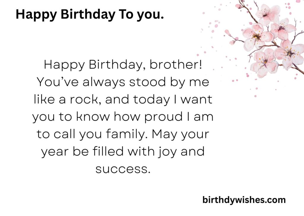 happy birthday wishes for brother in english
