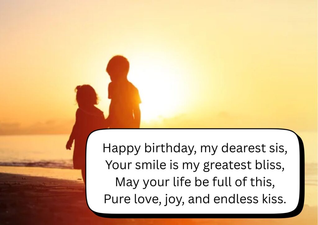 happy birthday wishes for sister in english