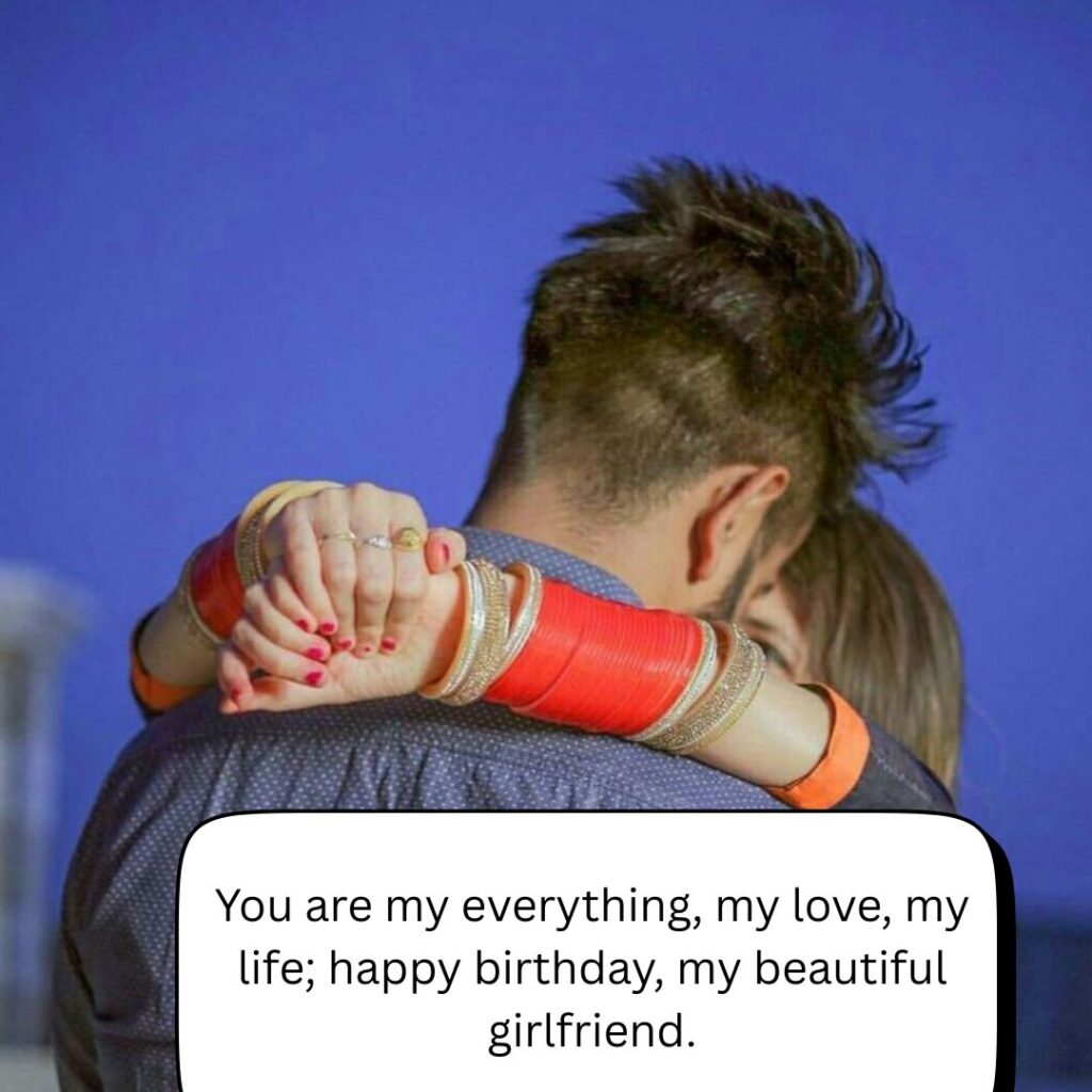 birthday wishes for girlfriend in english