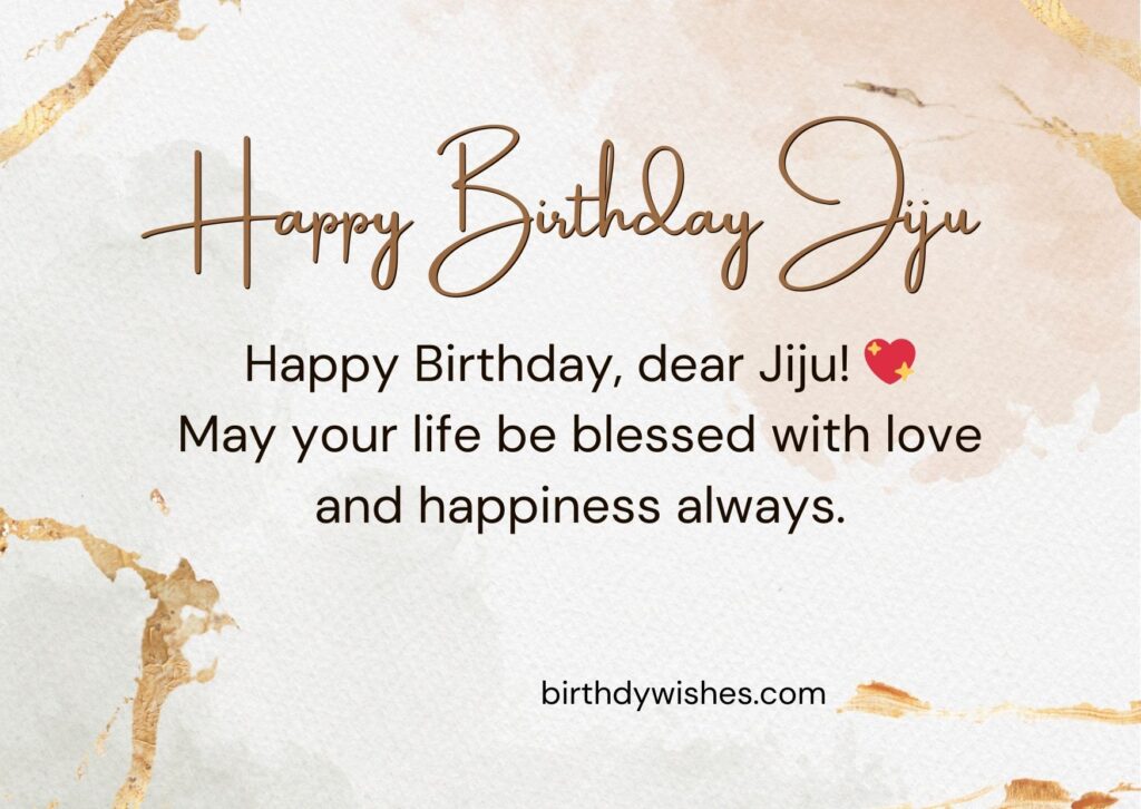 happy birthday jiju wishes in english