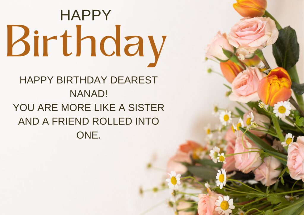 nanad birthday wishes in english