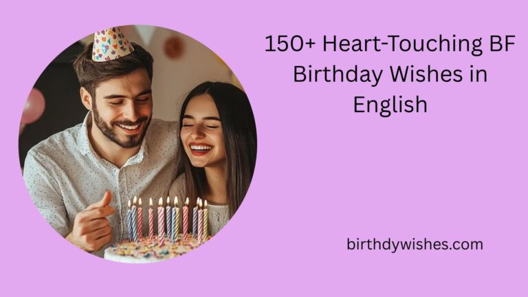 bf birthday wishes in english