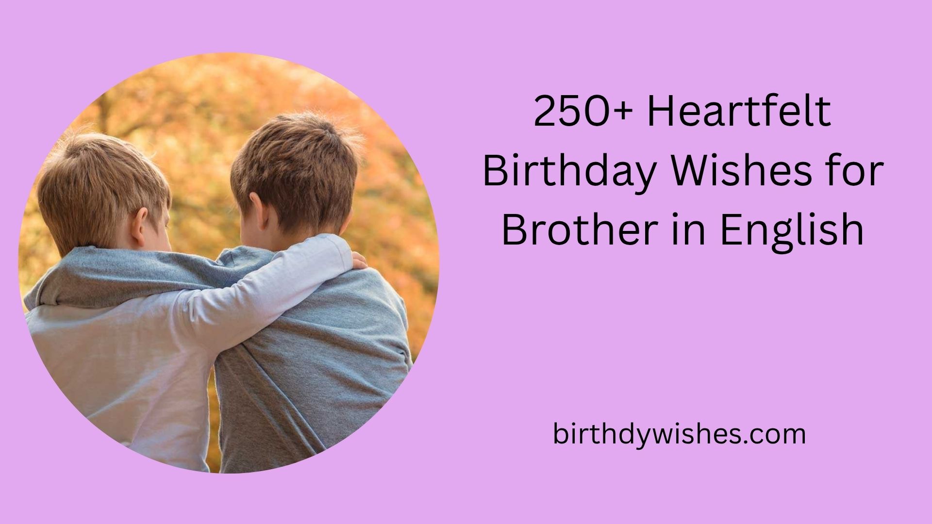 birthday wishes for brother in english