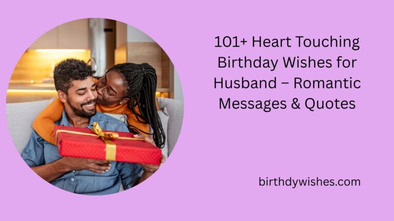 birthday wishes for husband