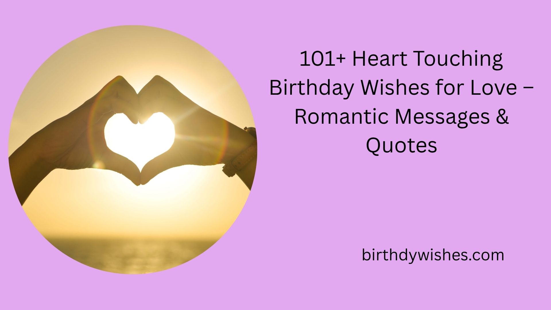 birthday wishes for love