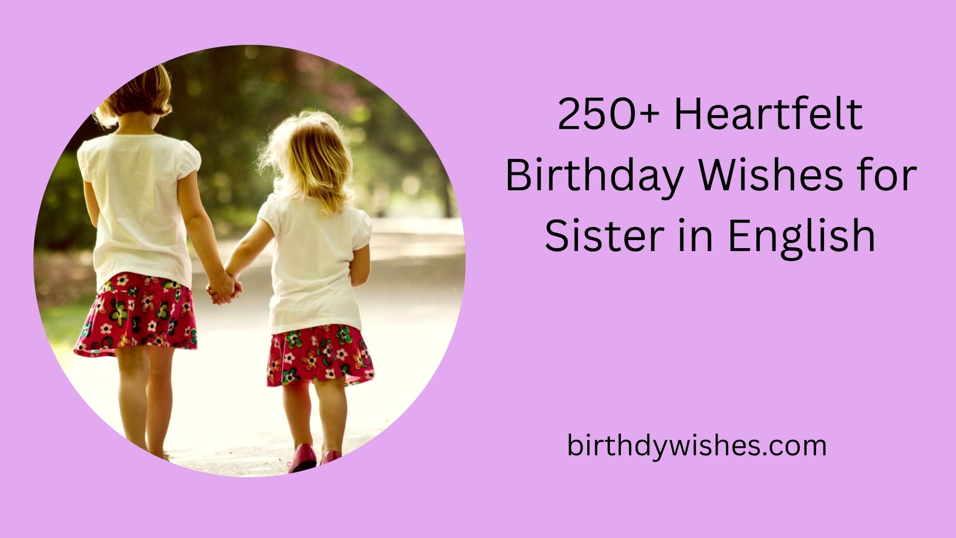 birthday wishes for sister in english