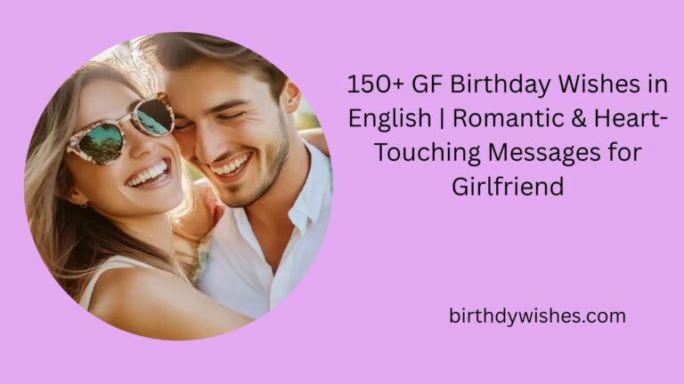 gf birthday wishes in english