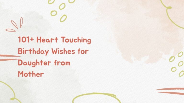 heart touching birthday wishes for daughter from mother