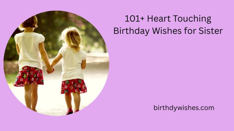 heart touching birthday wishes for sister