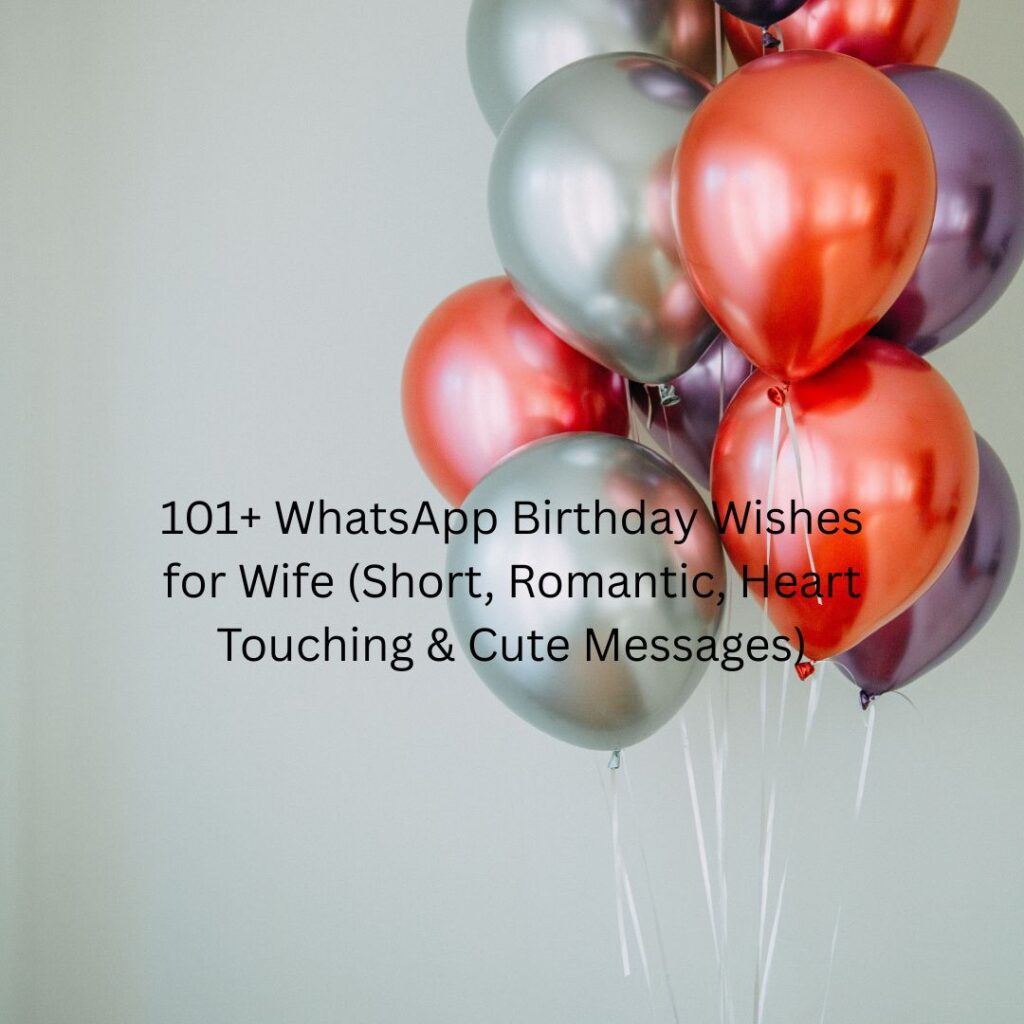 whatsapp birthday wishes for wife