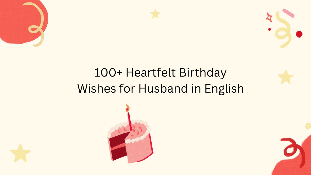 birthday wishes for husband in english