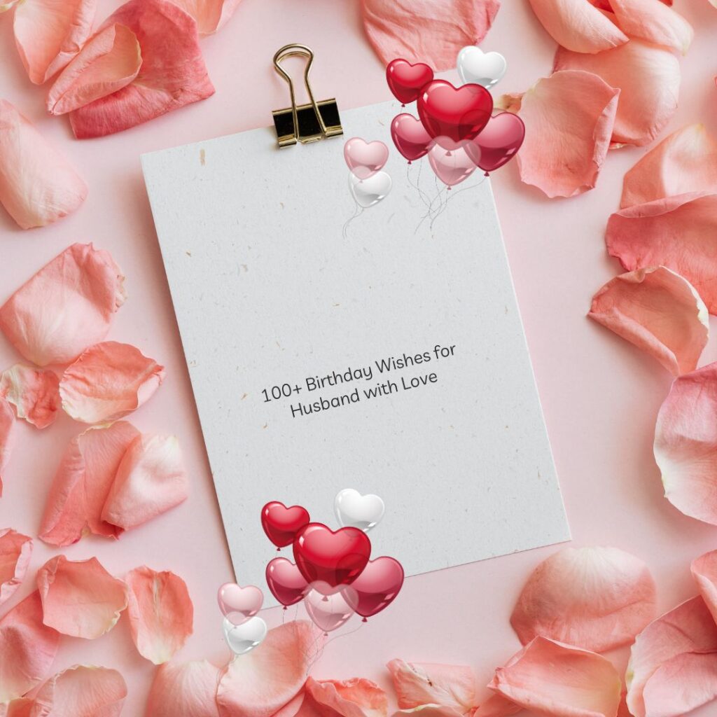 birthday wishes for husband with love