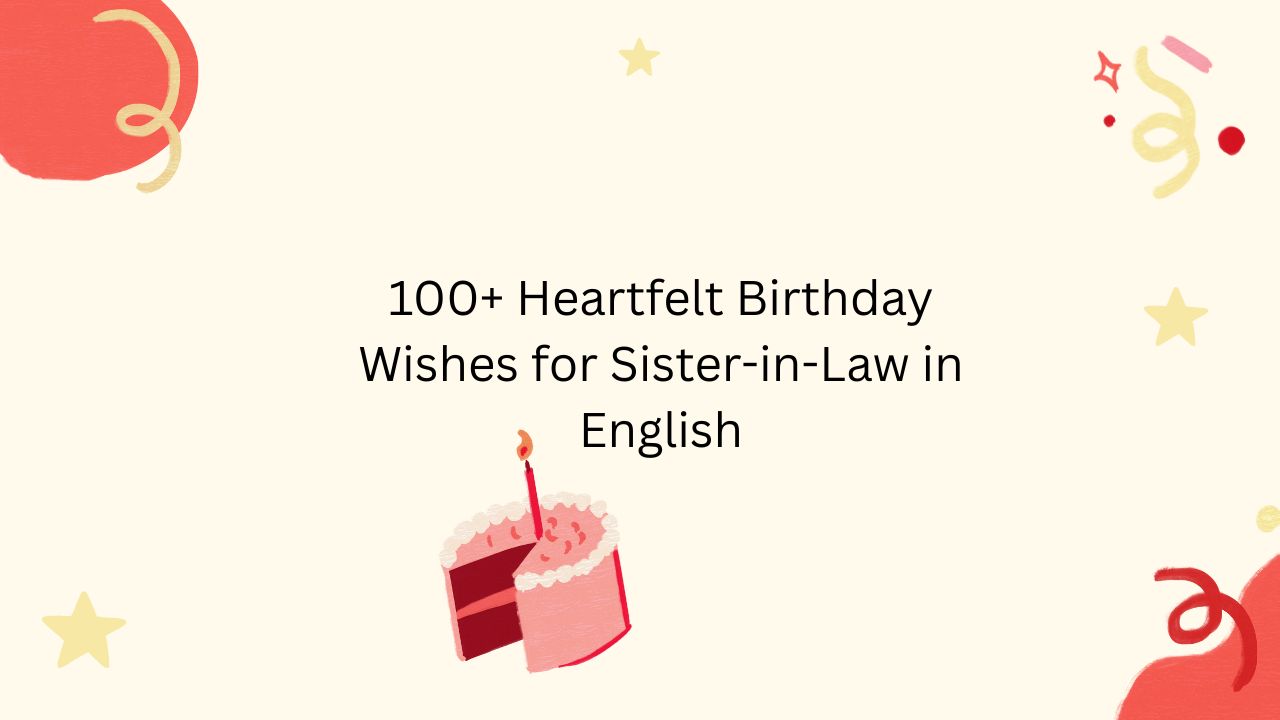birthday wishes for sister in law