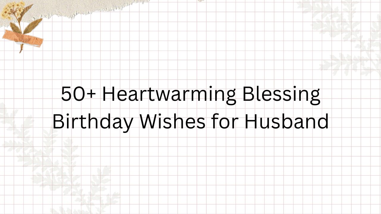 blessing birthday wishes for husband