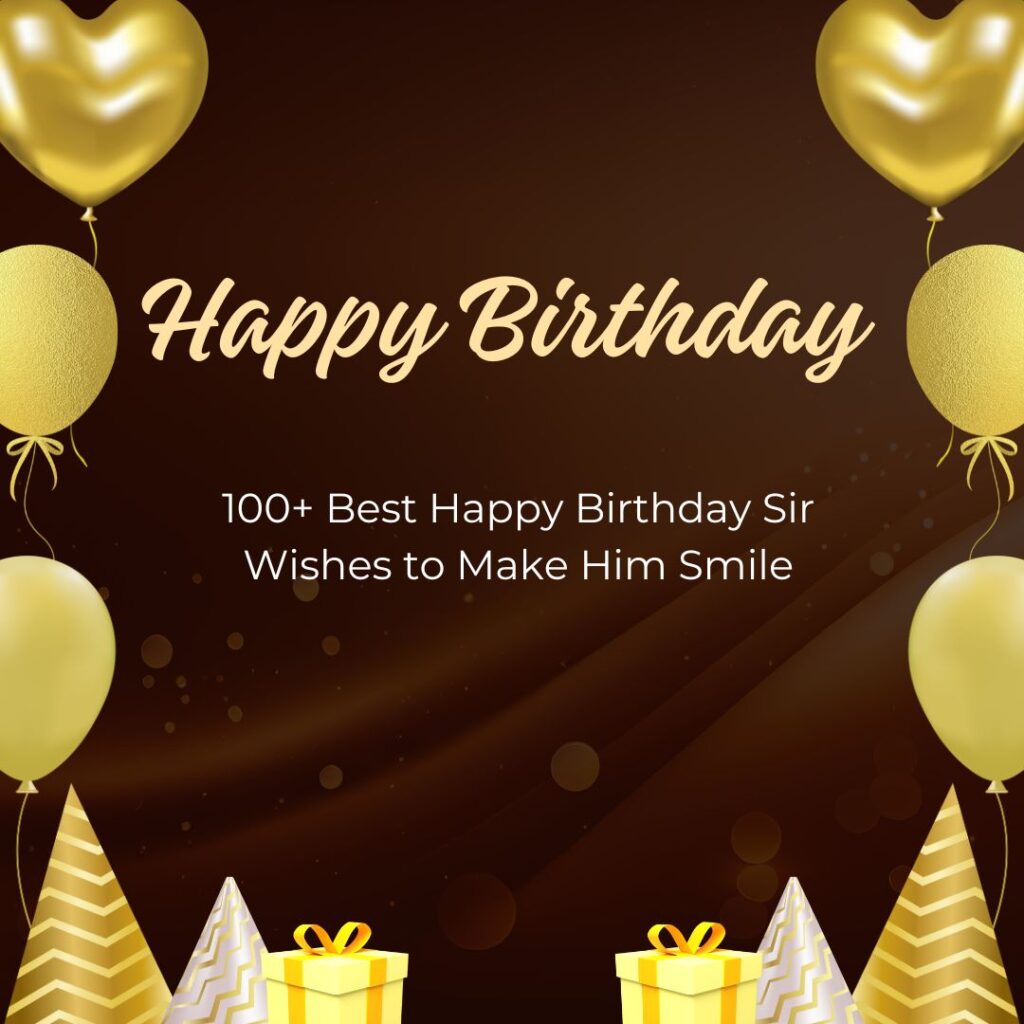 happy birthday sir wishes