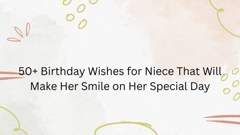 birthday wishes for niece