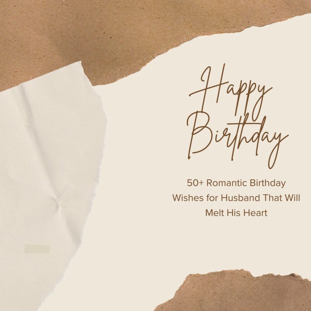 romantic birthday wishes for husband