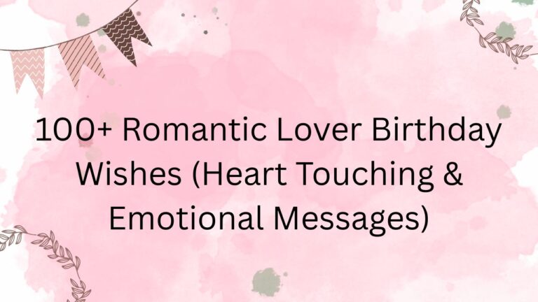 lover birthday wishes