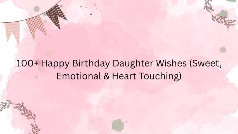 happy birthday daughter wishes