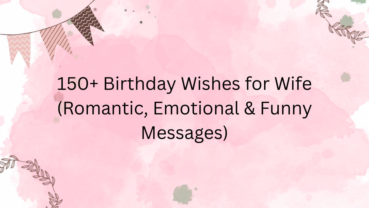 birthday wishes wife