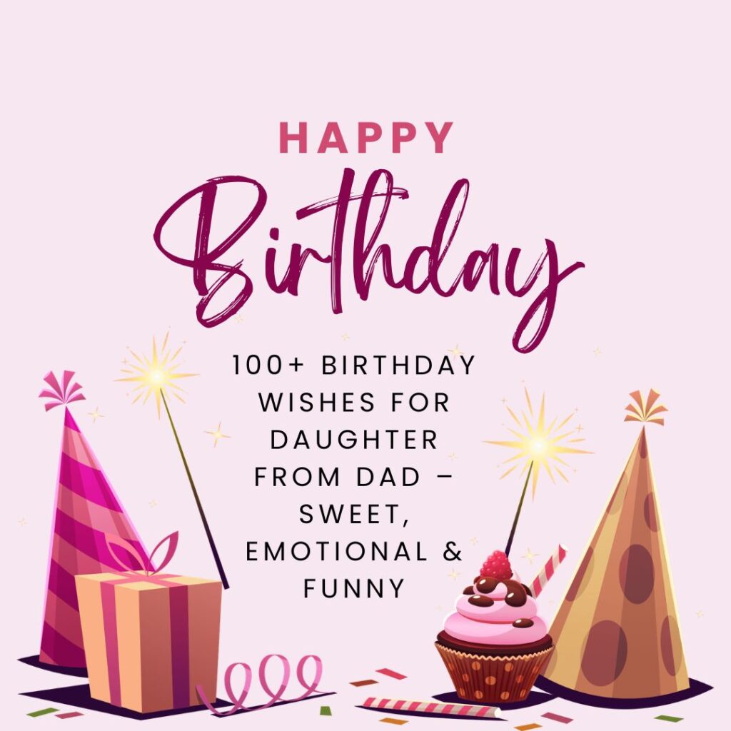 birthday wishes for daughter from dad
