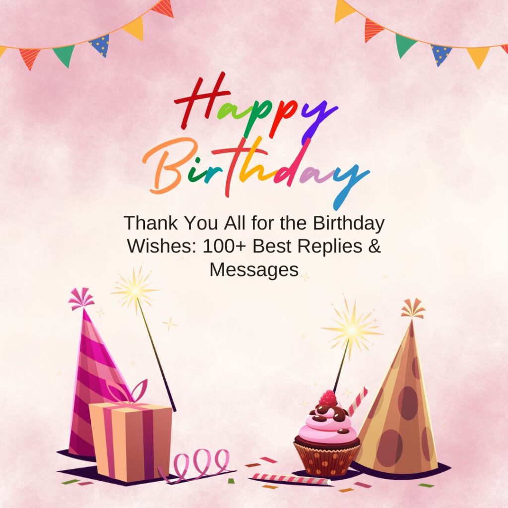 thank you all for the birthday wishes