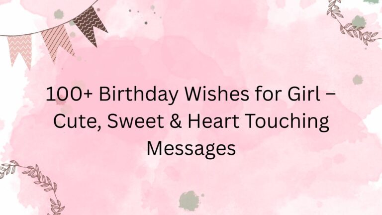 birthday wishes girl