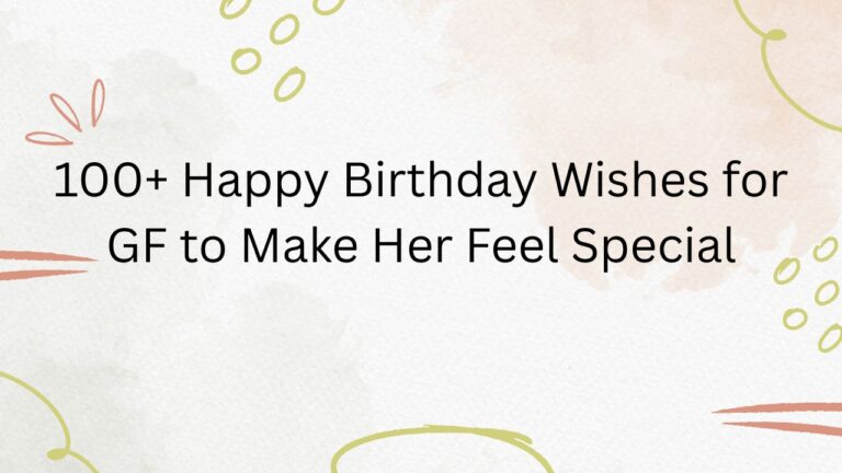 happy birthday wishes for gf