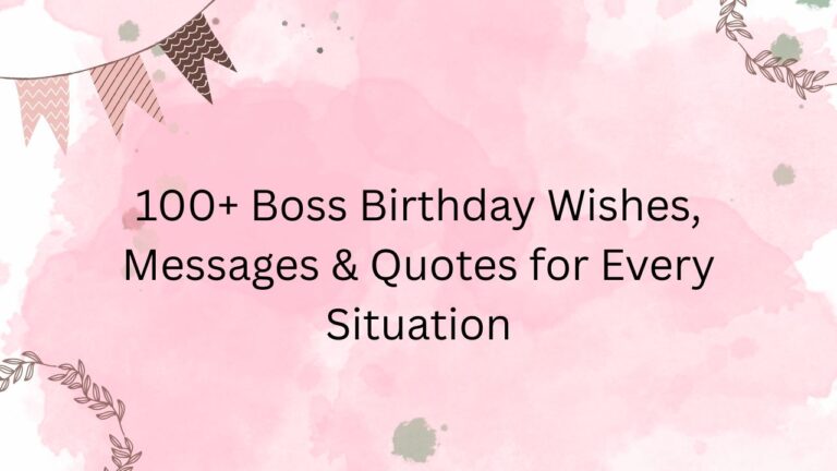 boss birthday wishes