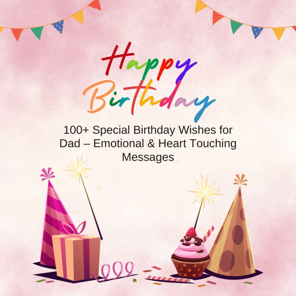 special birthday wishes for dad