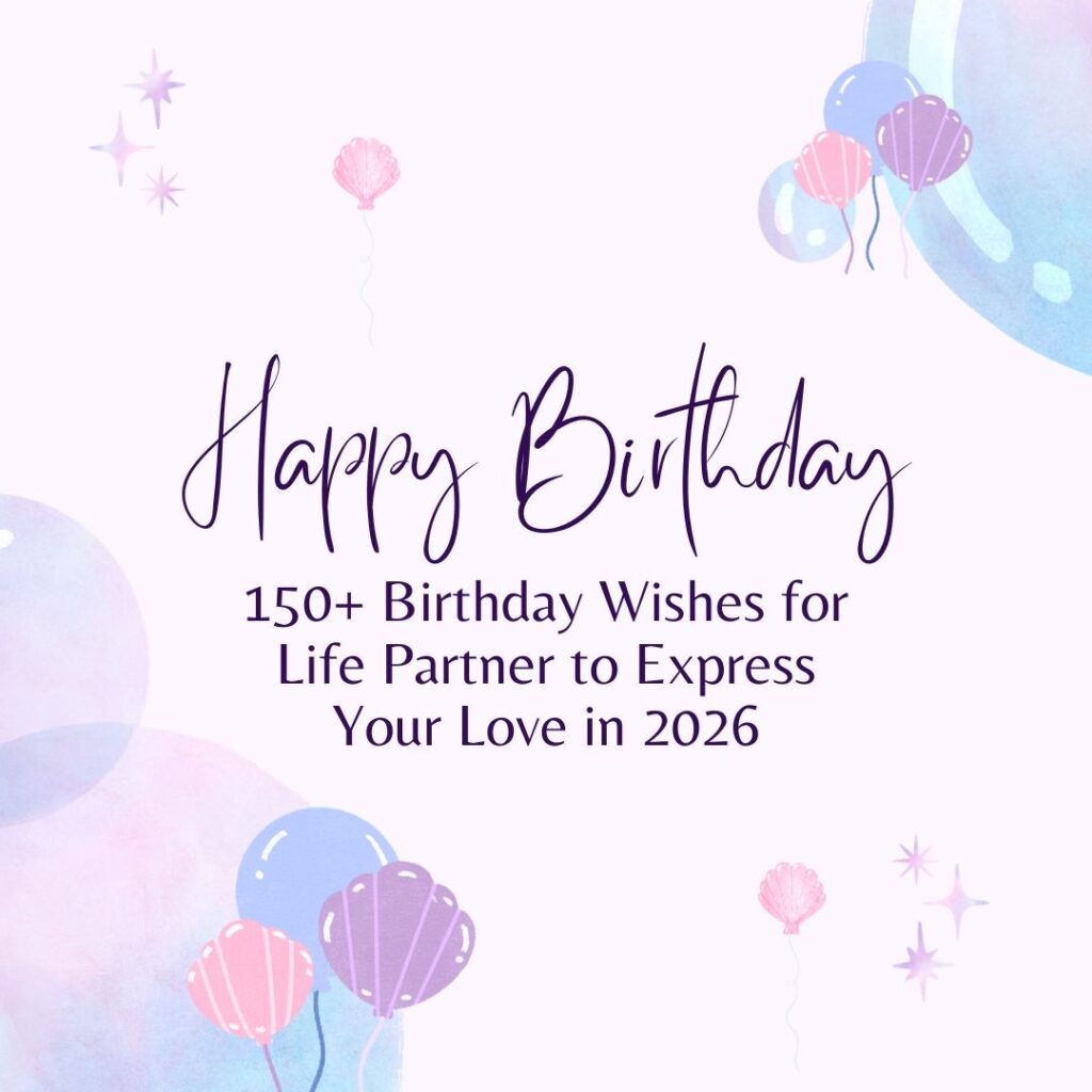 birthday wishes for life partner