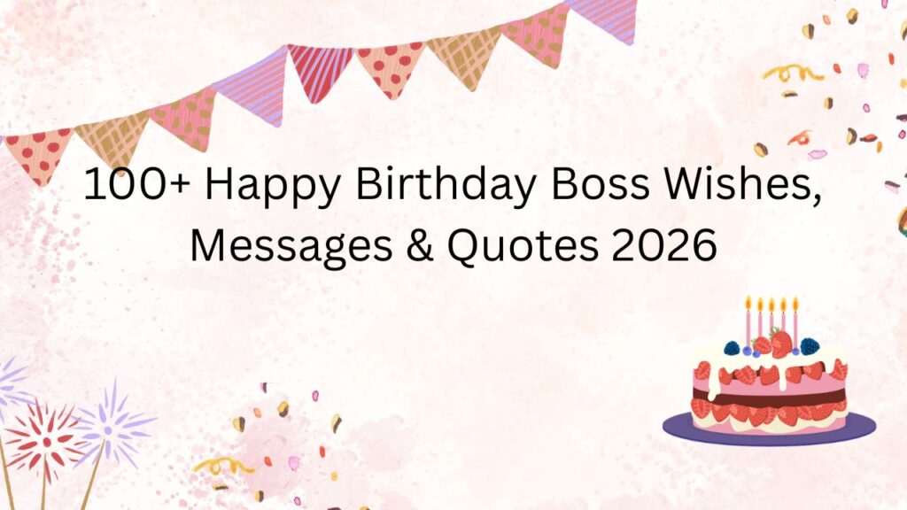 happy birthday boss wishes